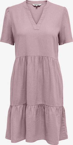 ONLY Kleid 'ONLTIRI-CARO' in Lila: Vorderseite