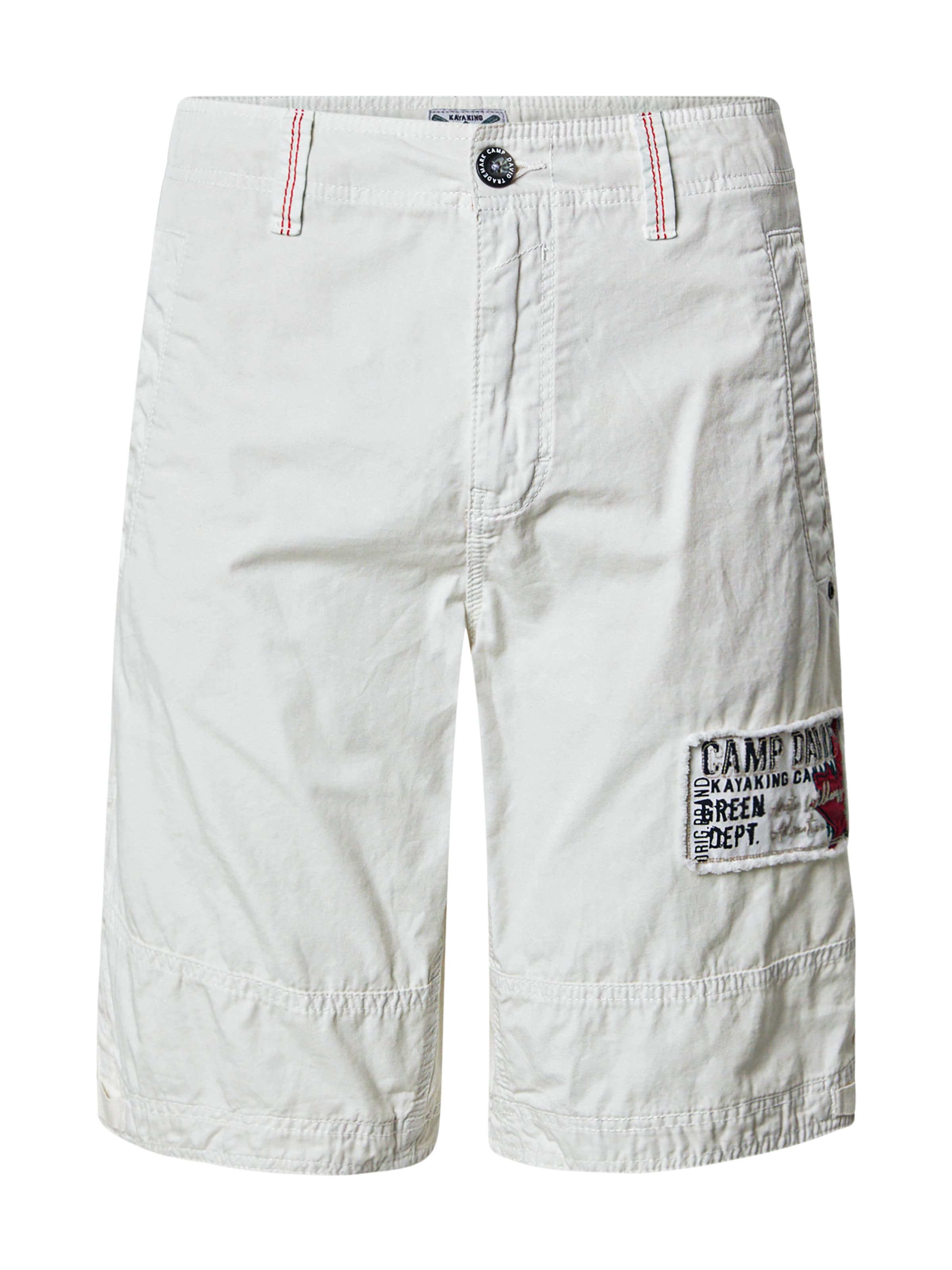 Regular Pantalon CAMP DAVID en beige : devant