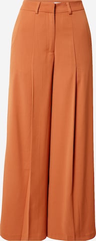 VILA Wide leg Trousers 'Janine' in Orange: front