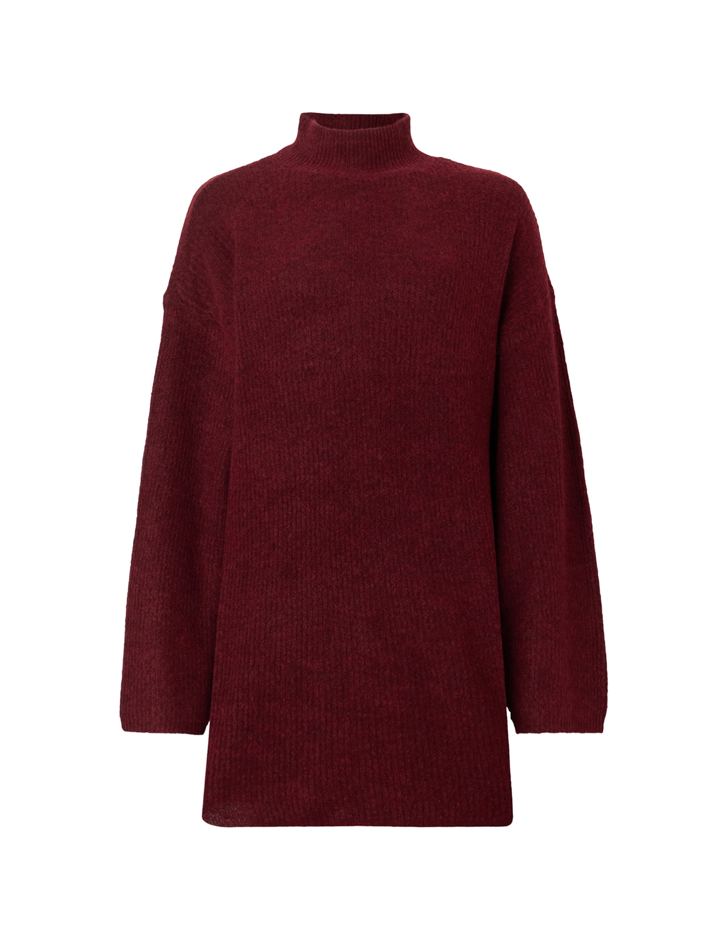 Noisy may Úpletové šaty 'NMBALANCE' – červená: přední strana