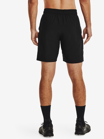 UNDER ARMOUR regular Sportsbukser i sort