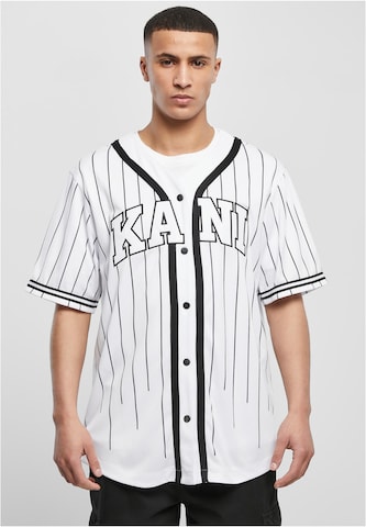 Karl Kani Regular fit Overhemd in Wit: voorkant