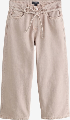 NextWide Leg/ Široke nogavice Traperice - roza boja: prednji dio