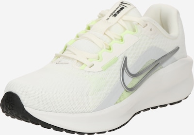 NIKE Laufschuh 'Downshifter 13' in hellbeige / dunkelgrau / hellgrün, Produktansicht