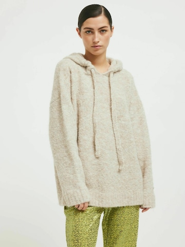 Résumé Pullover 'Charlie' in Beige: Vorderseite