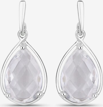 Boucles d'oreilles Rafaela Donata en argent : devant