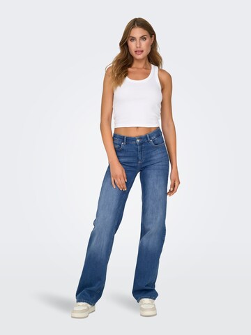 ONLY Baggy Jeans 'blus' in Blauw