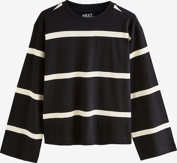 juoda Next Marškinėliai: priekis