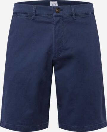 Regular Pantalon chino GAP en bleu : devant