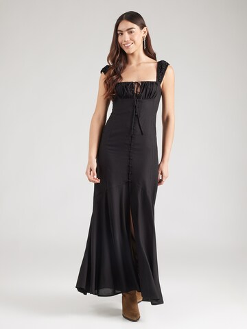 TOPSHOP Mekko 'LILLI' värissä musta: etupuoli