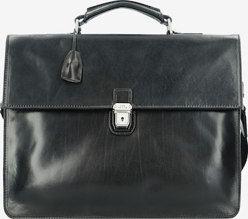 The Bridge Document Bag in Black: front