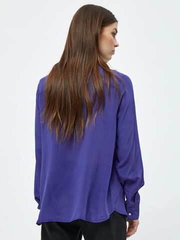 minus Blouse 'Caty' in Blauw
