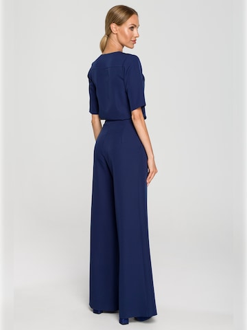 made of emotion - Jumpsuit en azul