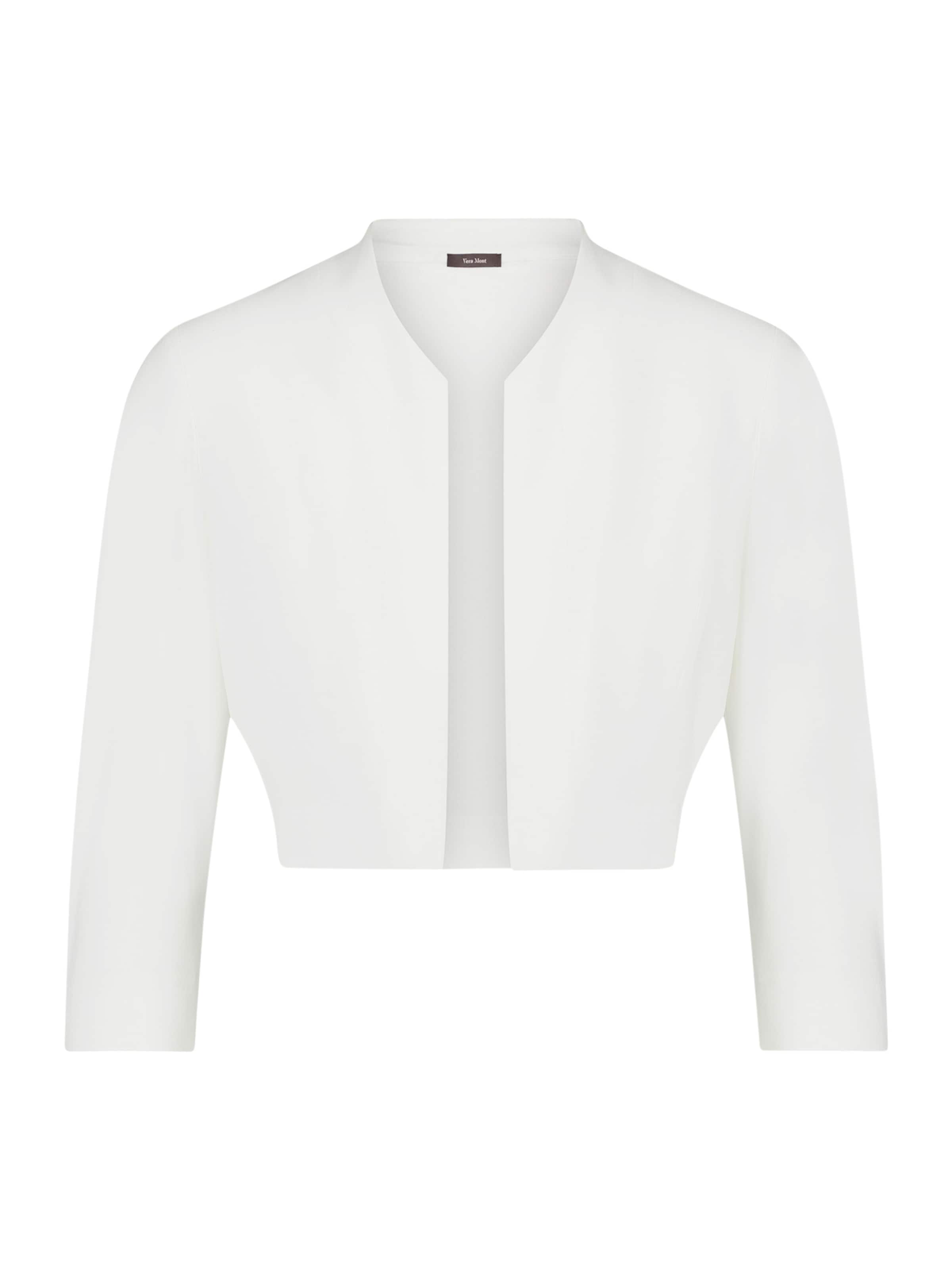 Vera Mont Bolero in Wit: voorkant