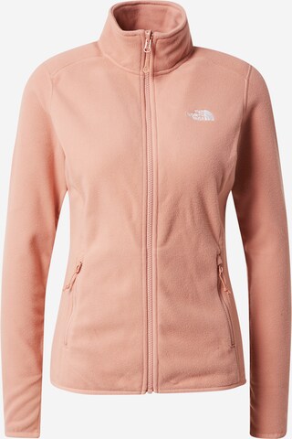 THE NORTH FACE - Casaco de velo funcional 'Glacier' em rosa: frente