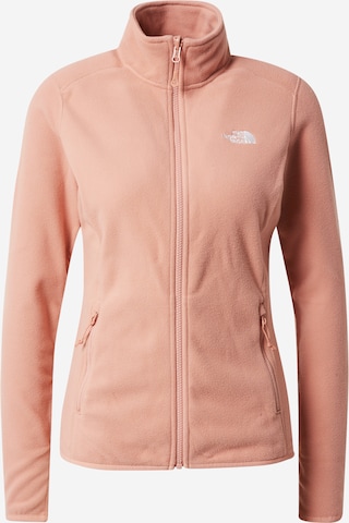 THE NORTH FACE Athletic Fleece Jacket 'Glacier' in Pink: front