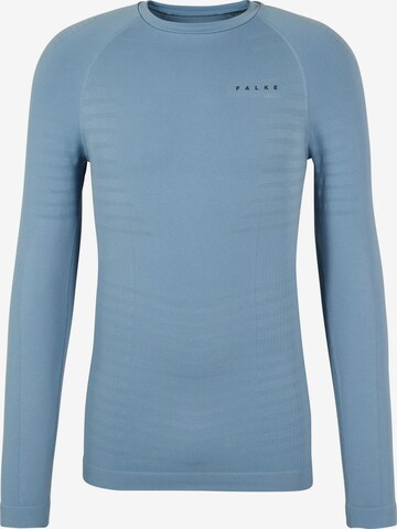 FALKE Base Layer in Blue: front