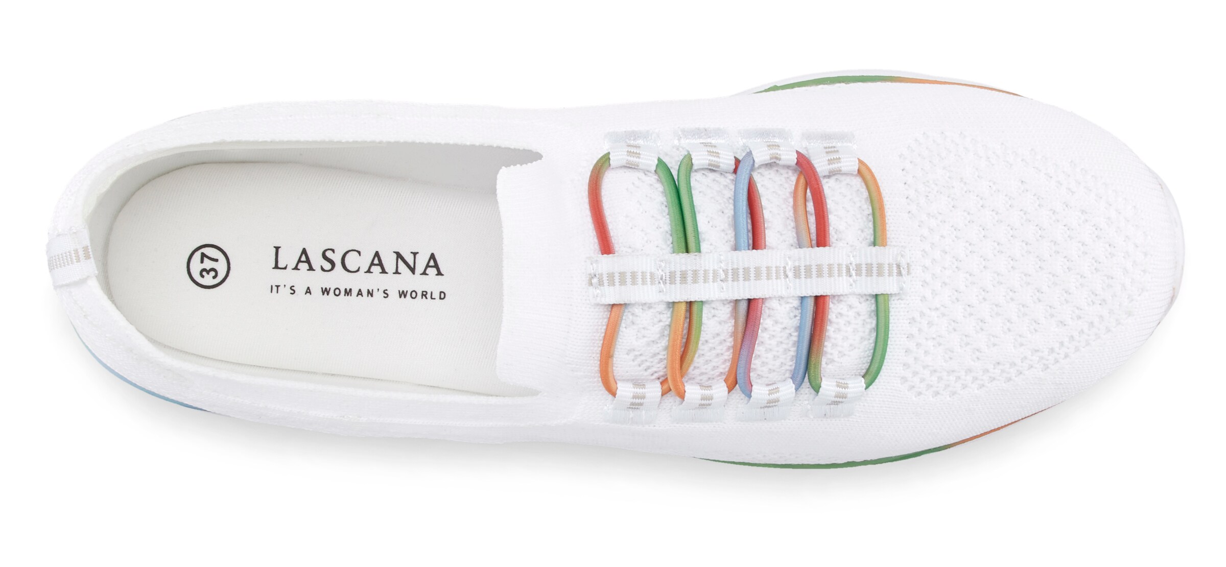 LASCANA Slip-on in Wit