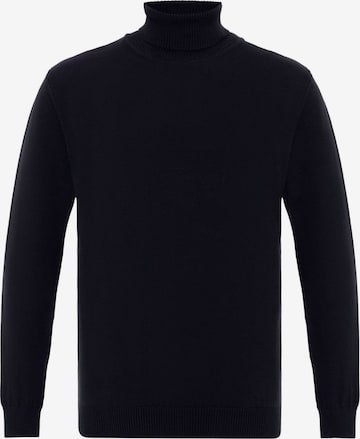 Pull-over Anou Anou en bleu : devant