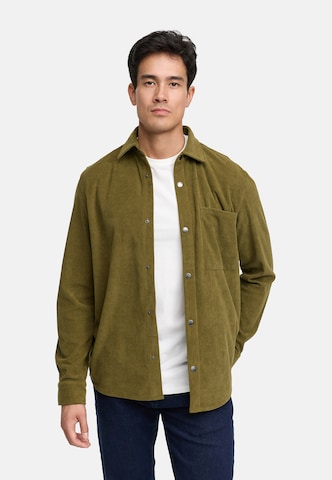 Coupe regular Chemise 'INNemoto' INDICODE JEANS en vert : devant
