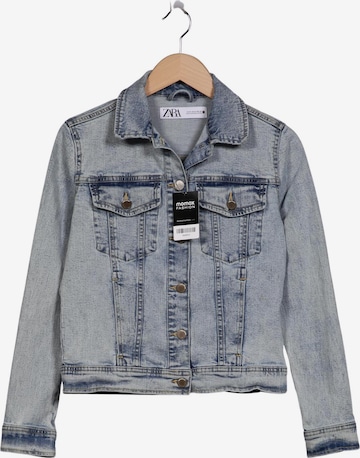 ZARA Jacke M in Blau: Vorderseite