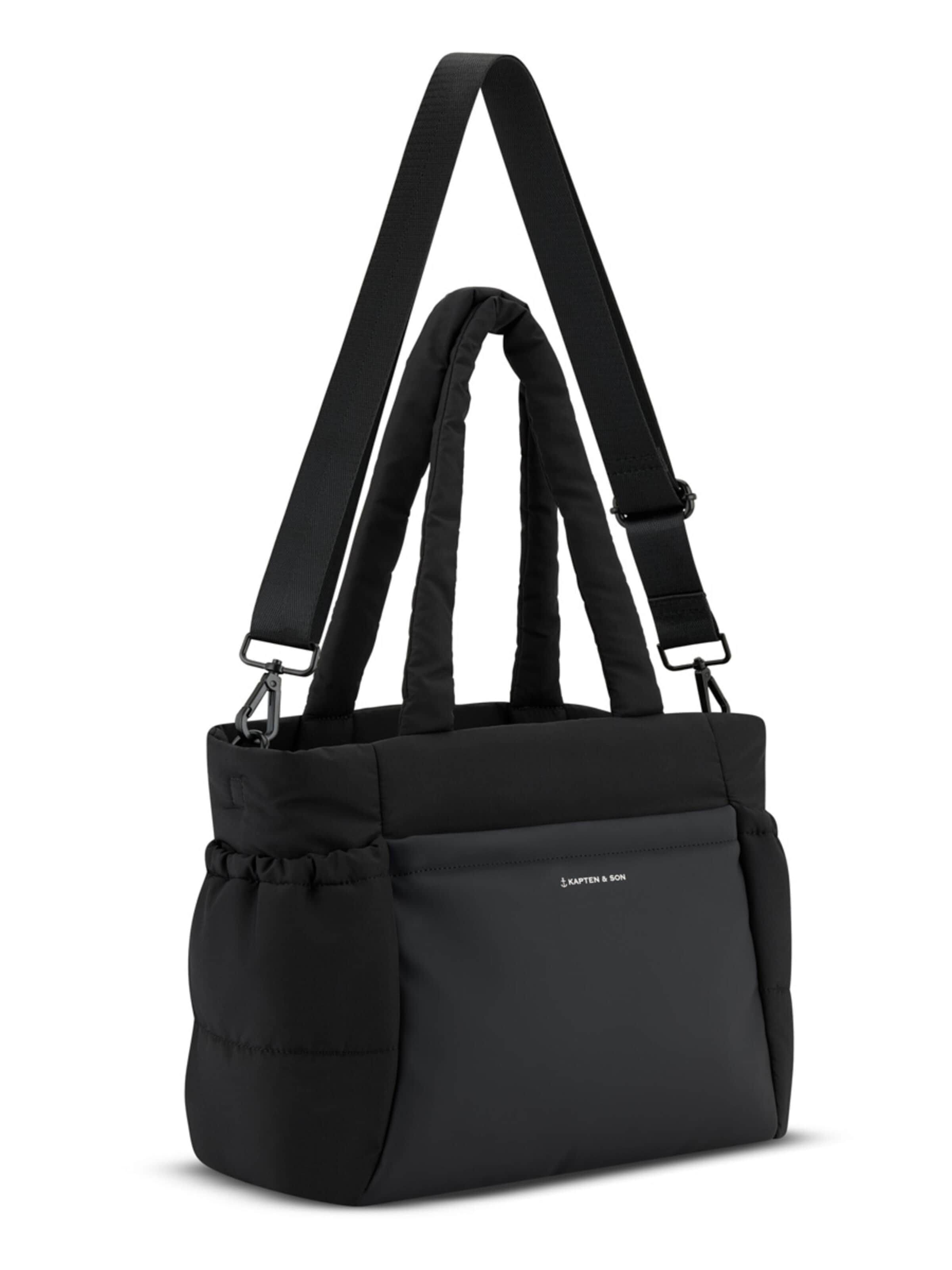 Kapten & Son Shopper 'Hellvi Medium' in Black