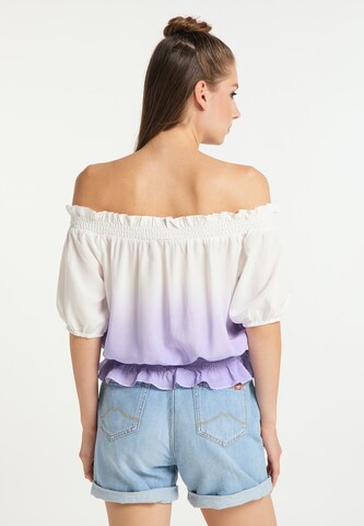 MYMO Bluse in Lila