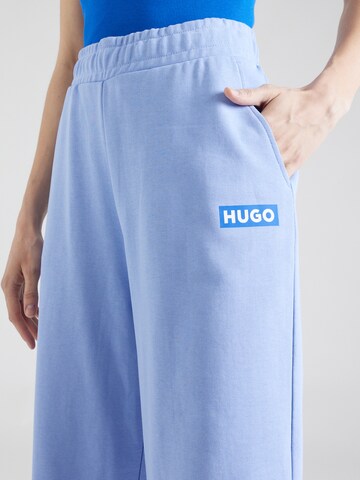 Loosefit Pantalon HUGO en bleu