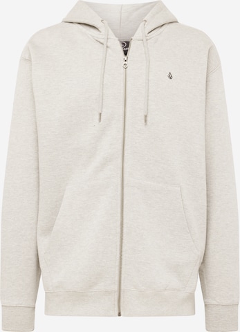 Volcom Sweat jacket in Grey: front