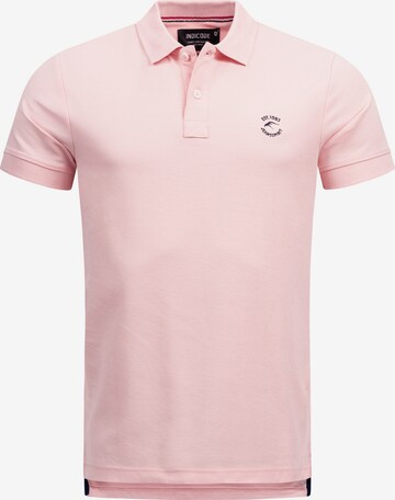 INDICODE JEANS Shirt ' Wadim ' in Roze: voorkant