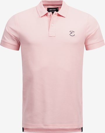 T-Shirt ' Wadim ' INDICODE JEANS en rose : devant