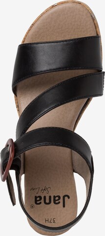 JANA Sandals in Black