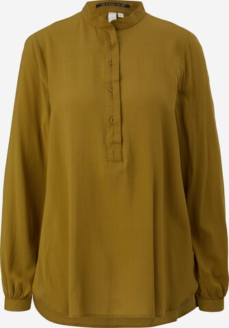 QS Blouse in Green: front
