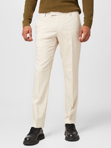 Slimfit Pantaloni chino 'Blayr' di JOOP! in beige: frontale