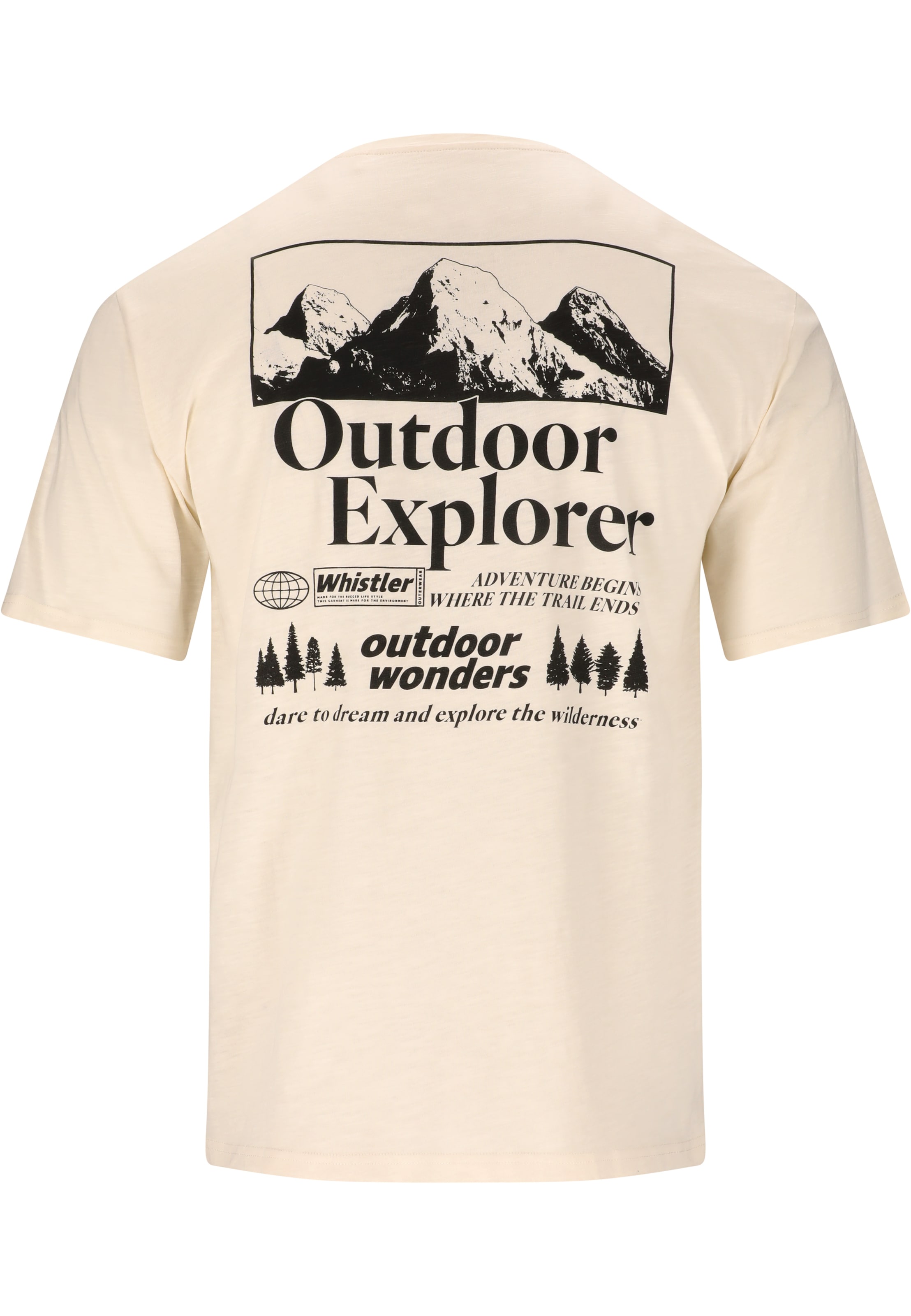 Whistler T-Shirt 'Kunta' in Weiß