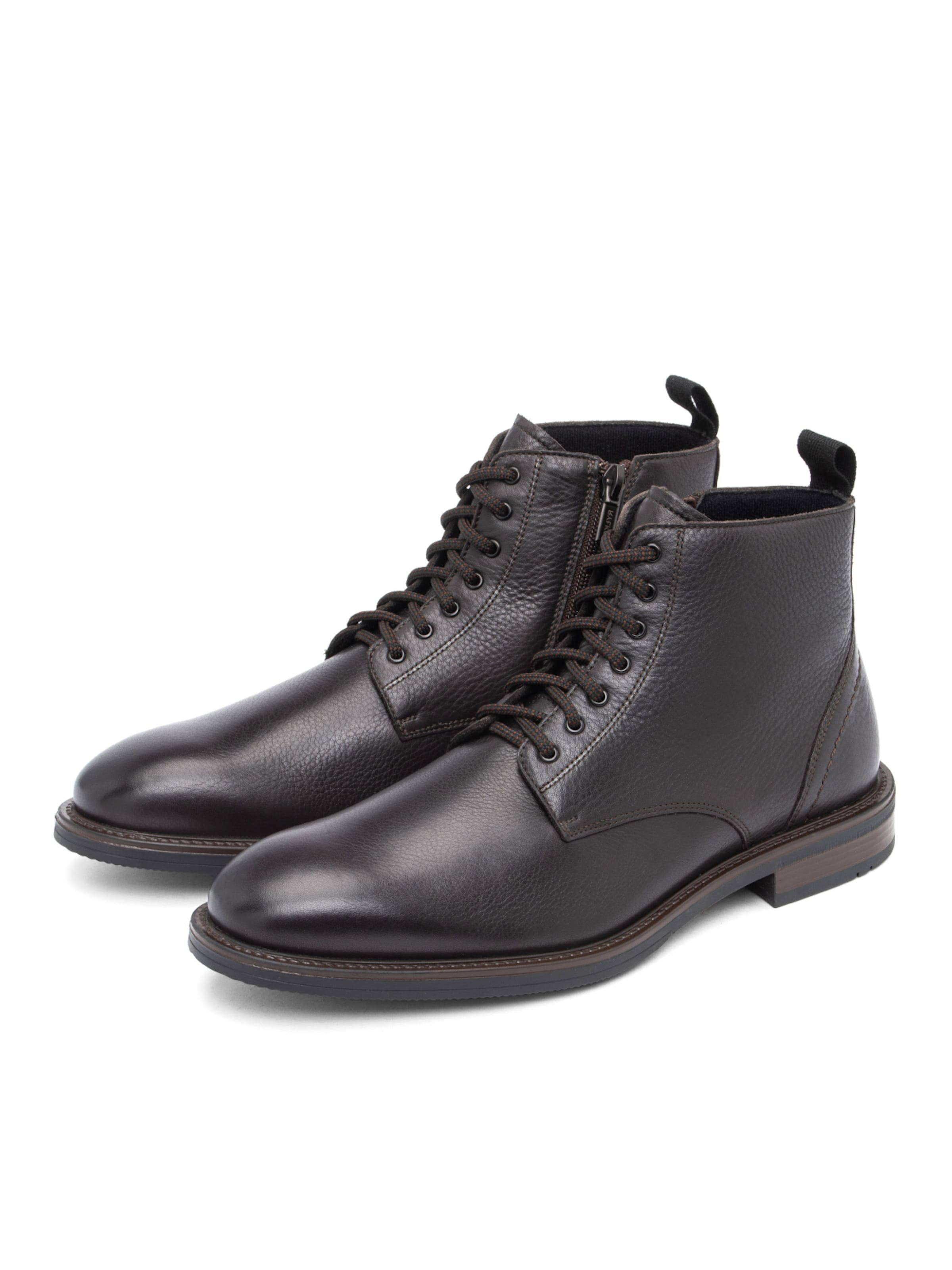 RYŁKO Schnürboots in Braun