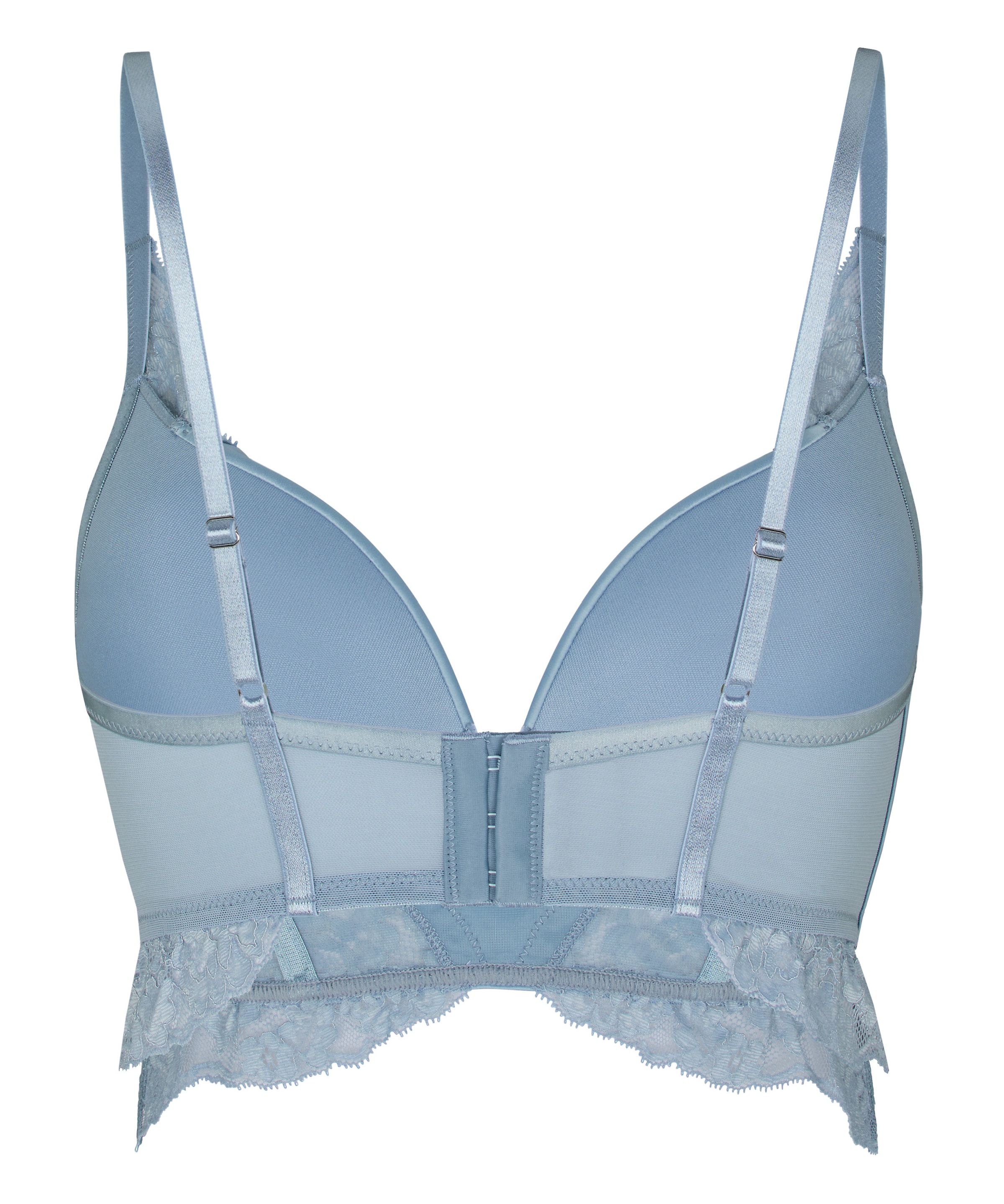 Hunkemöller Push-up BH 'Rosie' in Blauw