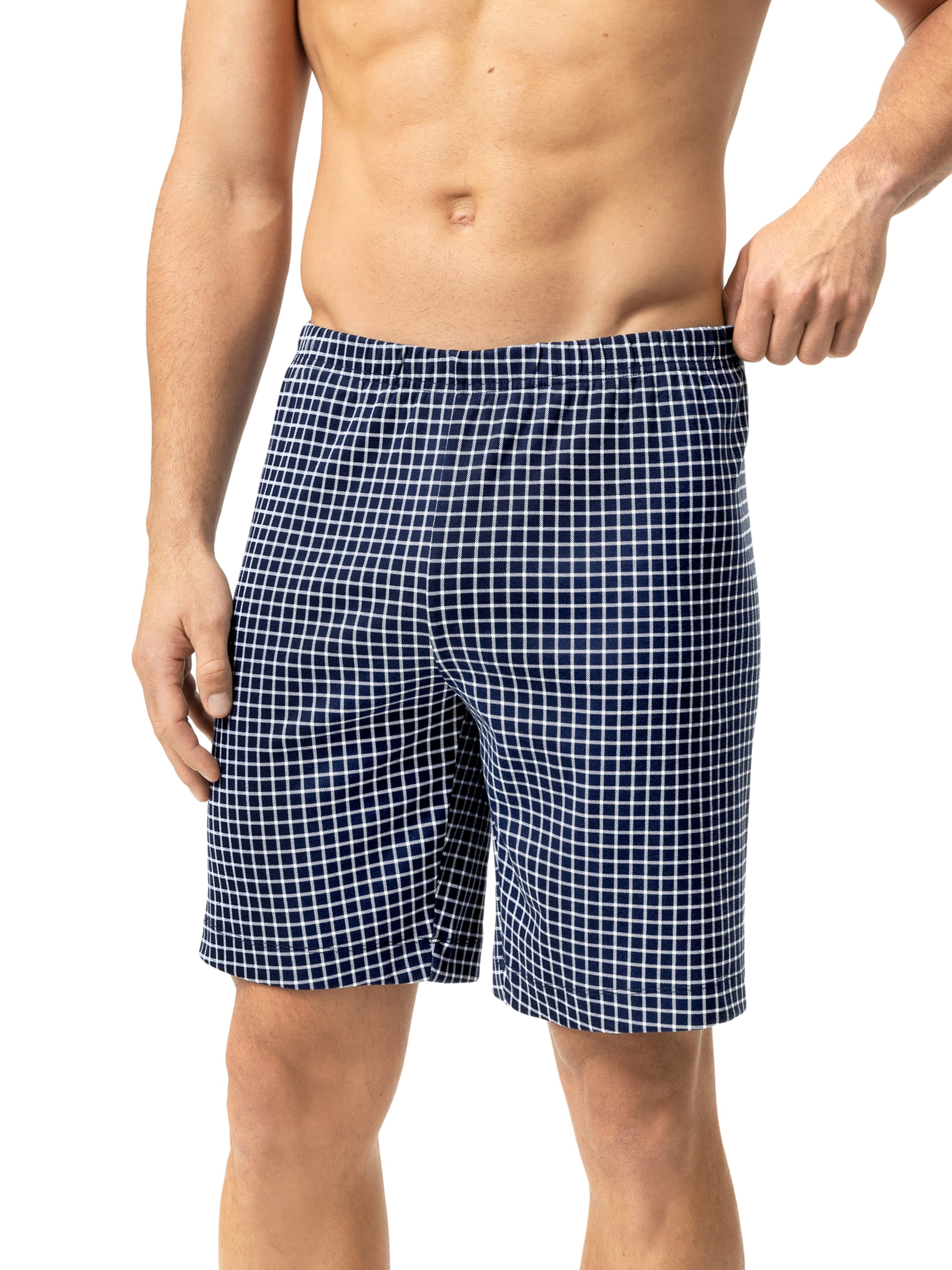Mey Pajama pants in Blue: front