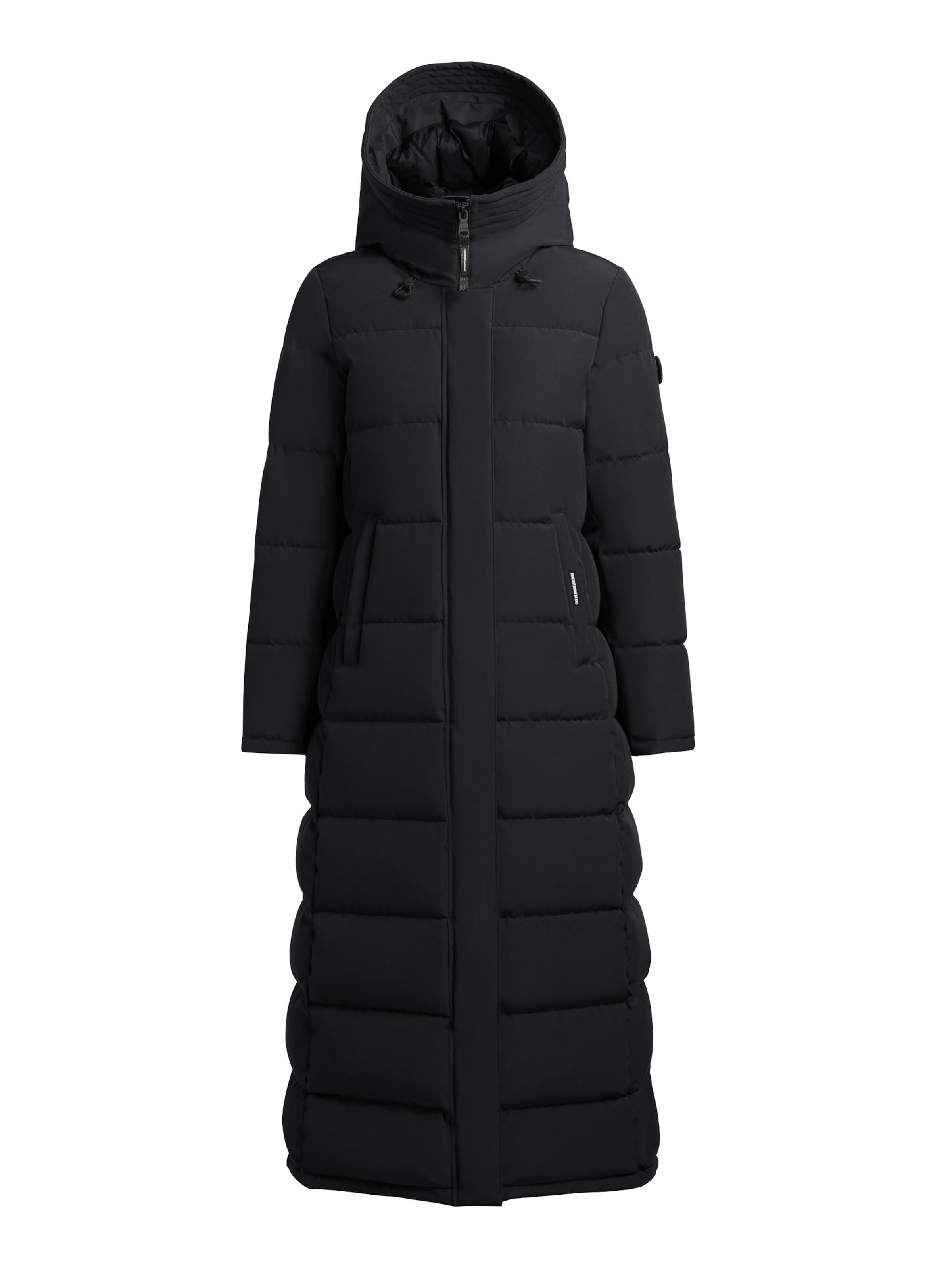 khujo Winter Jacket in Black: front