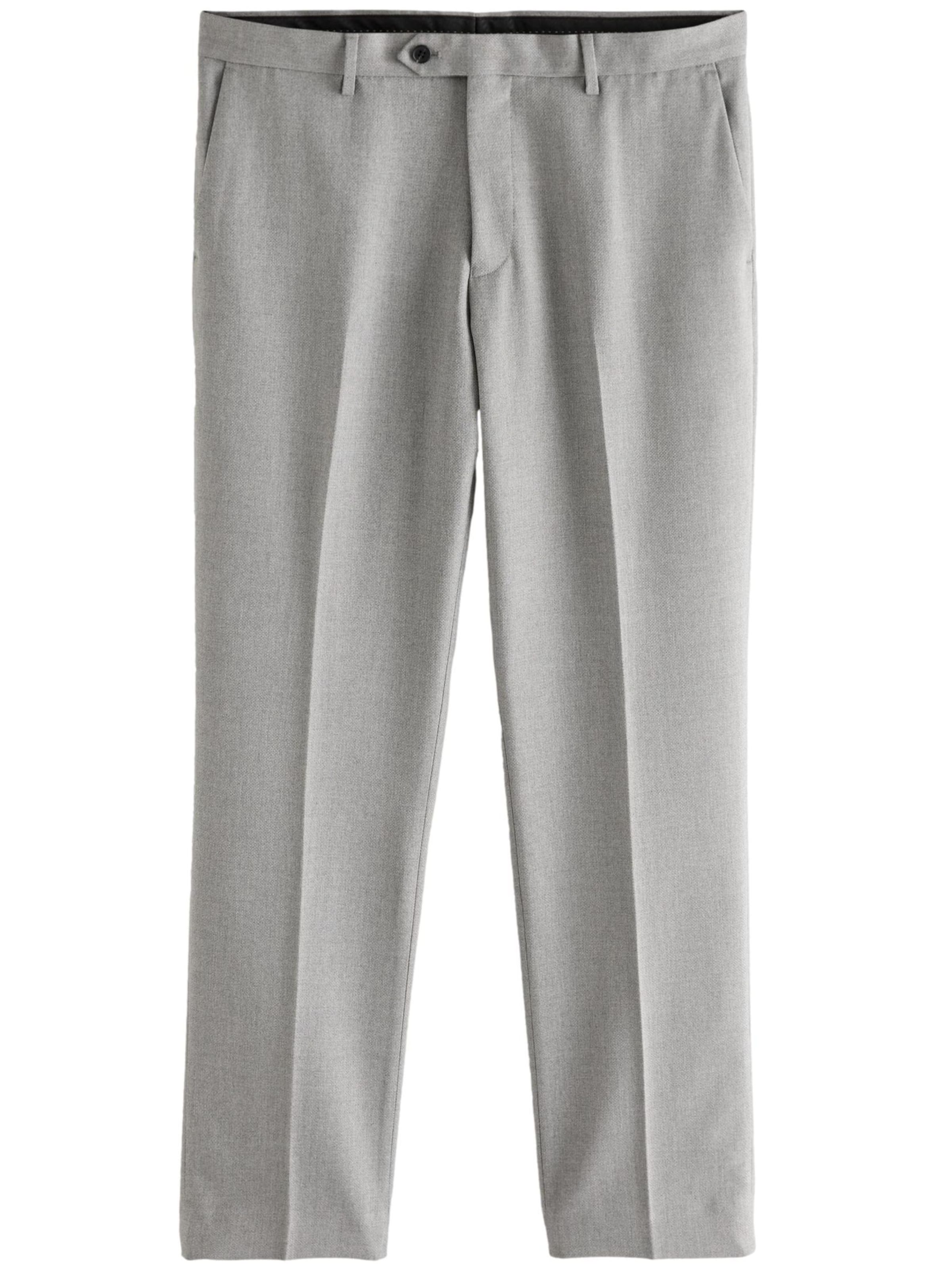 Next tavaline Viikidega püksid, värv hall: eest vaates