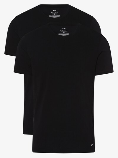 NIKE T-Shirt en noir, Vue avec produit