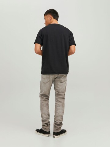 Coupe slim Jean 'Glenn' JACK & JONES en marron