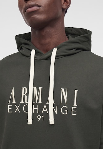 ARMANI EXCHANGE Sweatshirt in Green