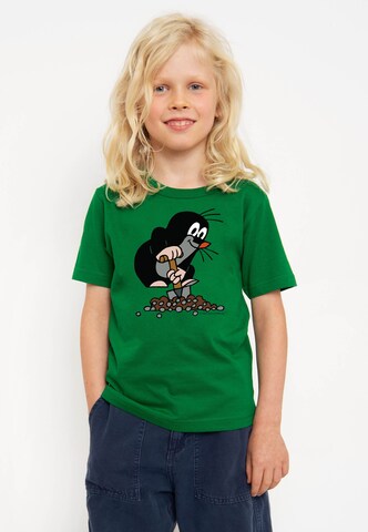 LOGOSHIRT Shirt in Groen: voorkant