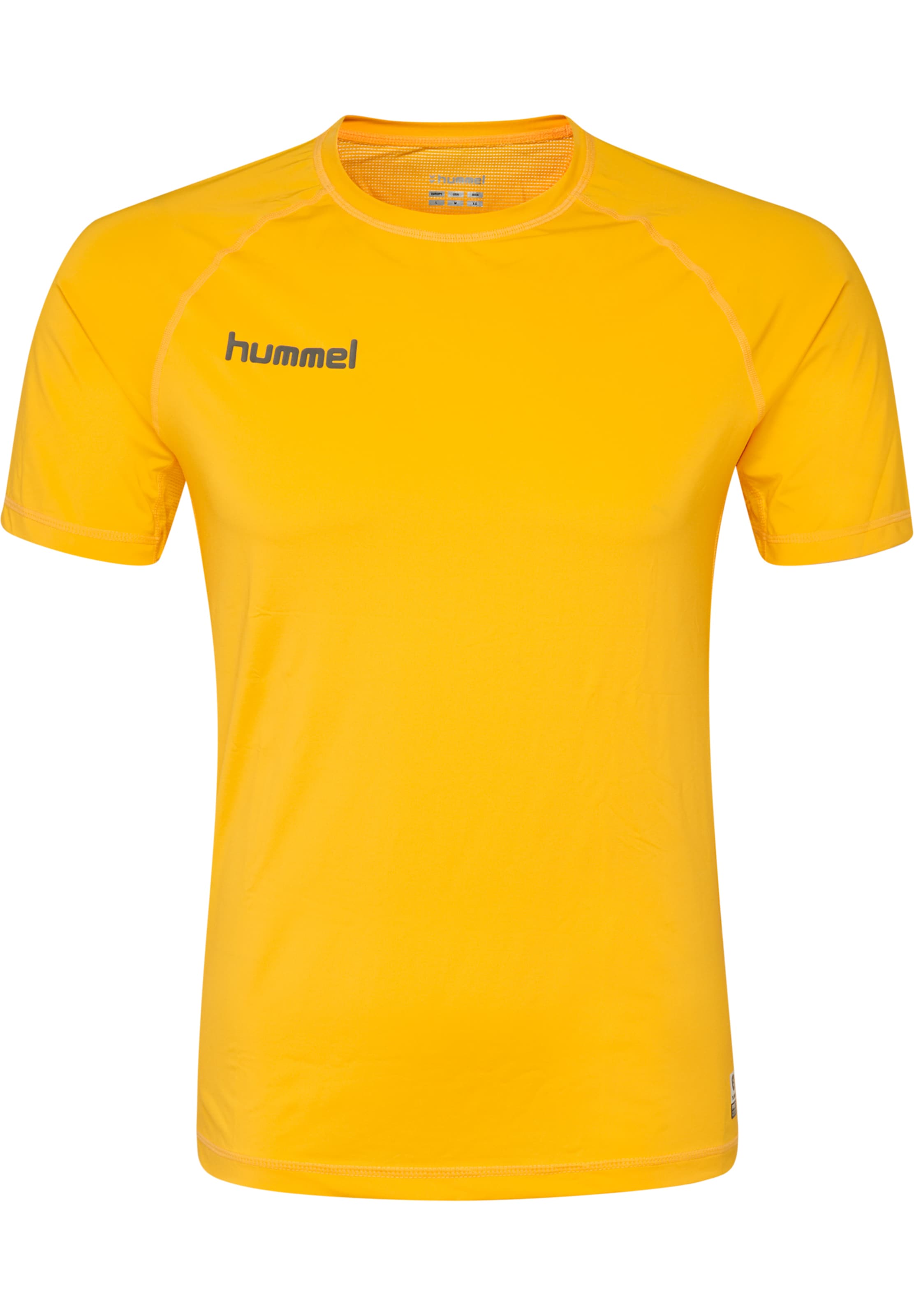 Hummel Funktionsskjorte i gul: forside