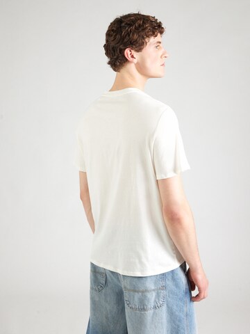 MUSTANG T-Shirt 'Austin' in Weiß