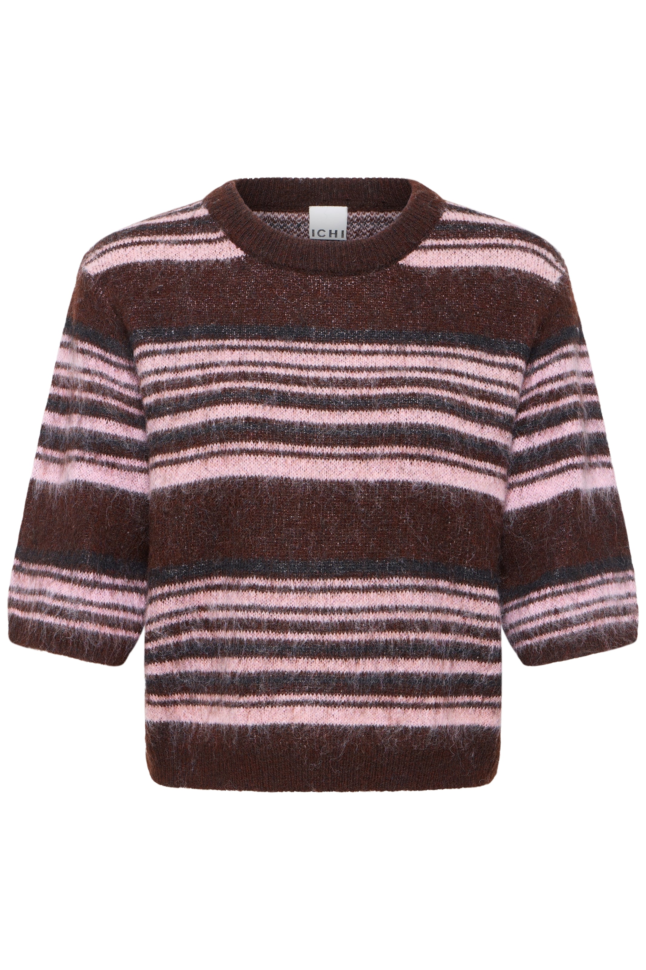 Pull-over 'IHALLO' ICHI en marron : devant