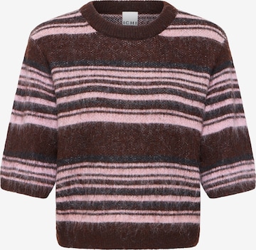 Pull-over 'IHALLO' ICHI en marron : devant