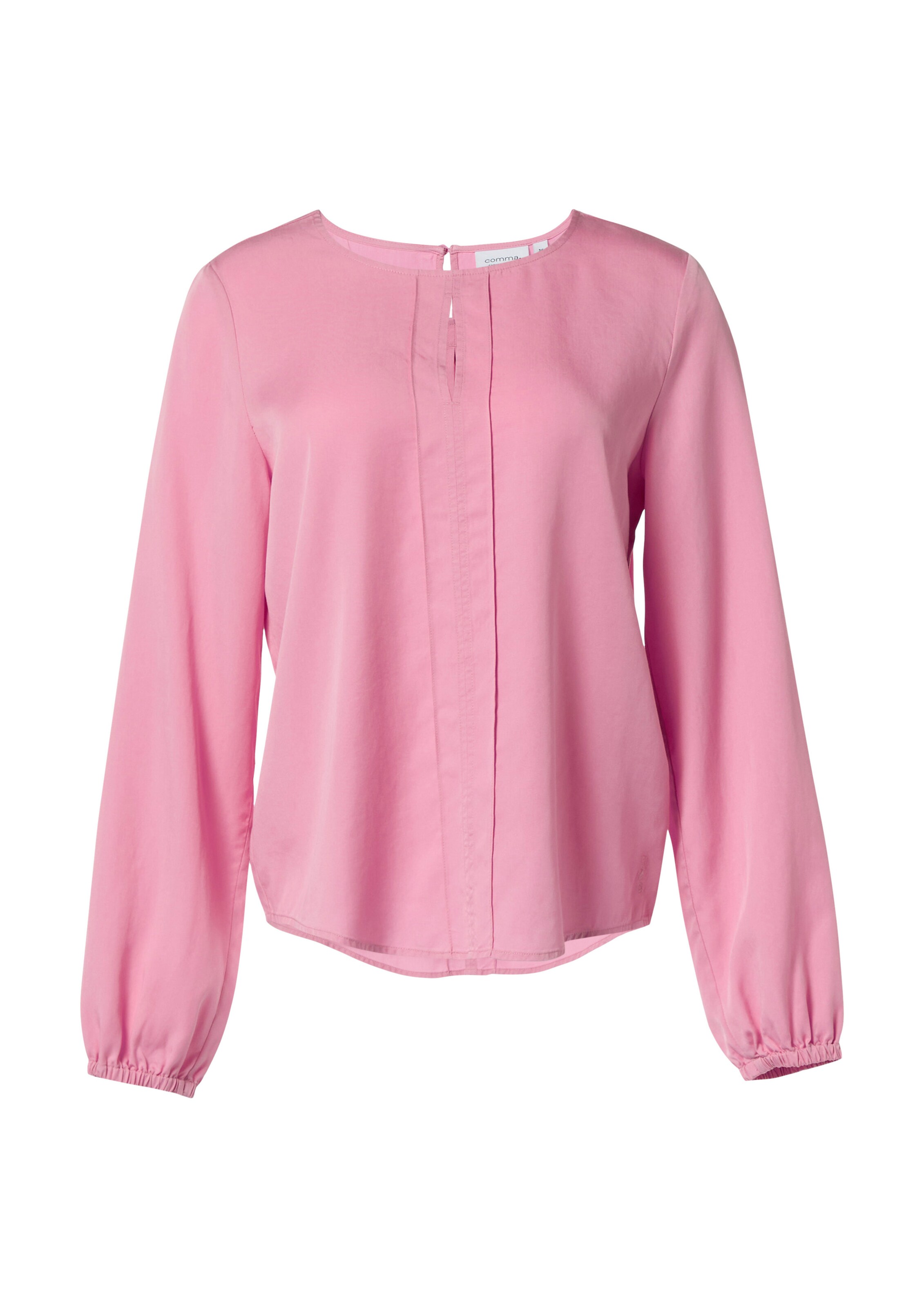 comma casual identity Bluse in Pink: Vorderseite