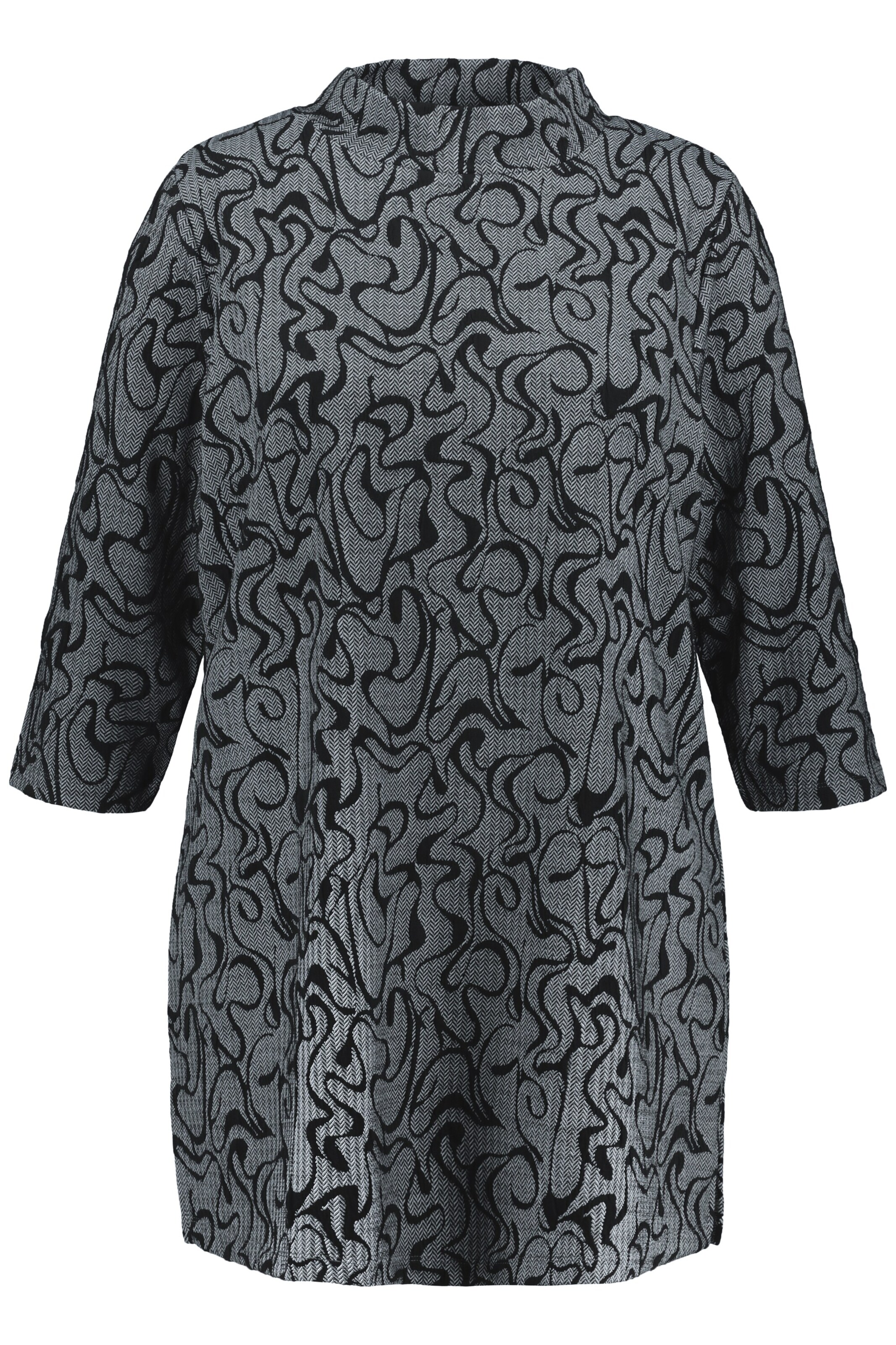 Felpe Donna Ulla Popken Felpa in Grigio Felpe Donna Ulla Popken Felpa in Grigio